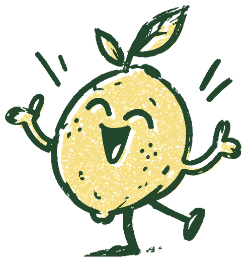 Sunny, a dancing lemon