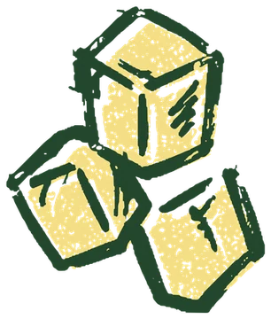 Ice cubes icon