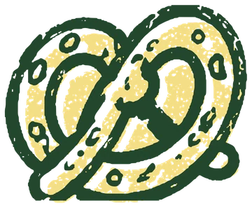 Soft pretzel icon